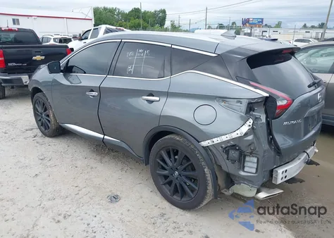 2020 Nissan Murano Platinum Intelligent Awd из США, поврежденный, VIN 5N1AZ2DS8LN119404